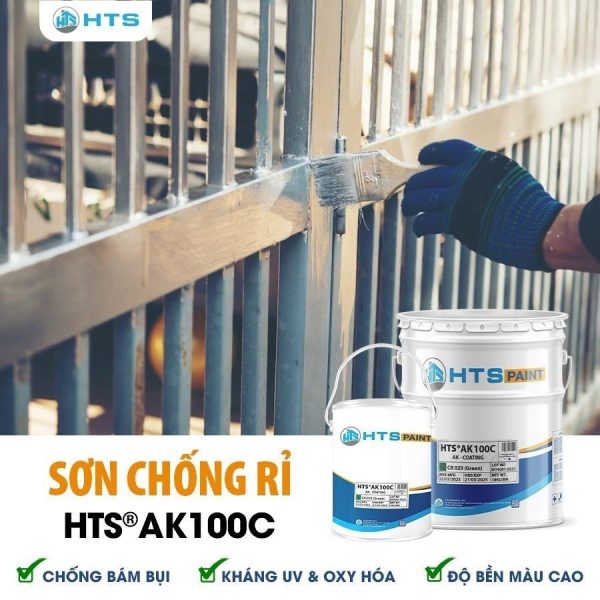 HTS®AK100C - SƠN PHỦ ALKYD AK-COATING